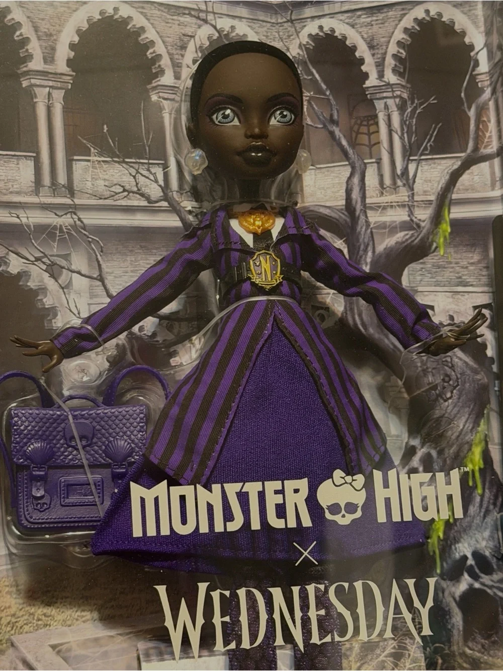 Monster High X Wednesday Bianca Barclay Doll NIB